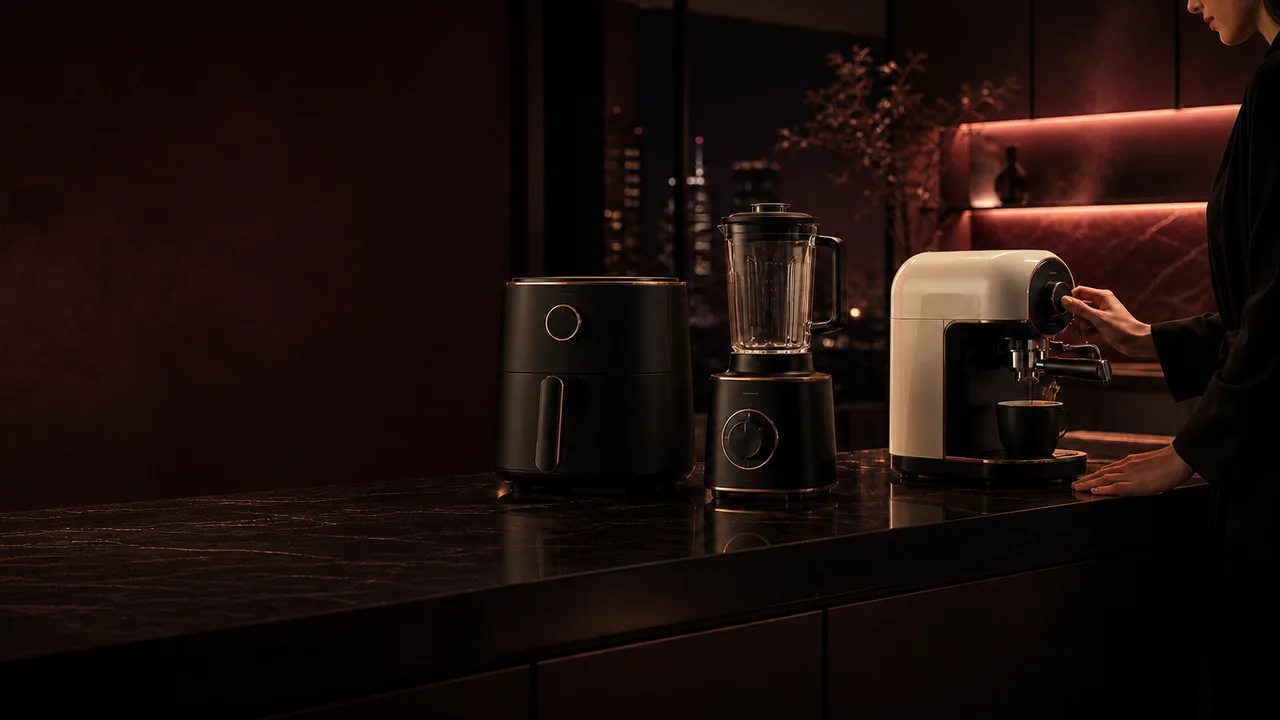 Illustration of multi-market content growth for a small kitchen appliance cross-border seller