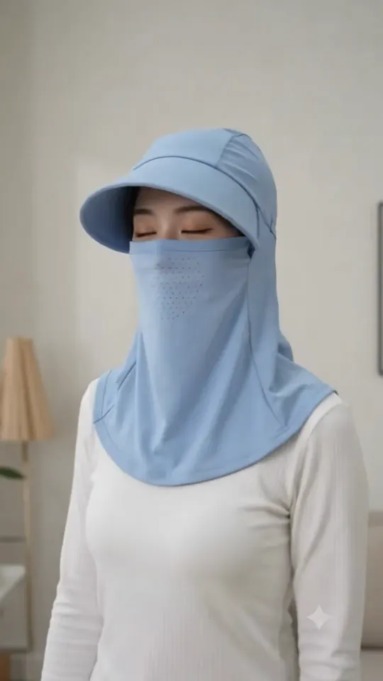 Sun-protection hat scenario content sample